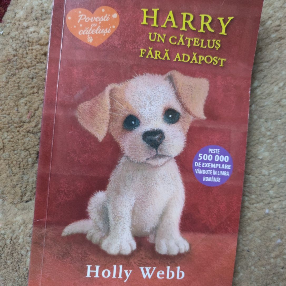 Carte Holly web - Harry un cățeluș fara adapost