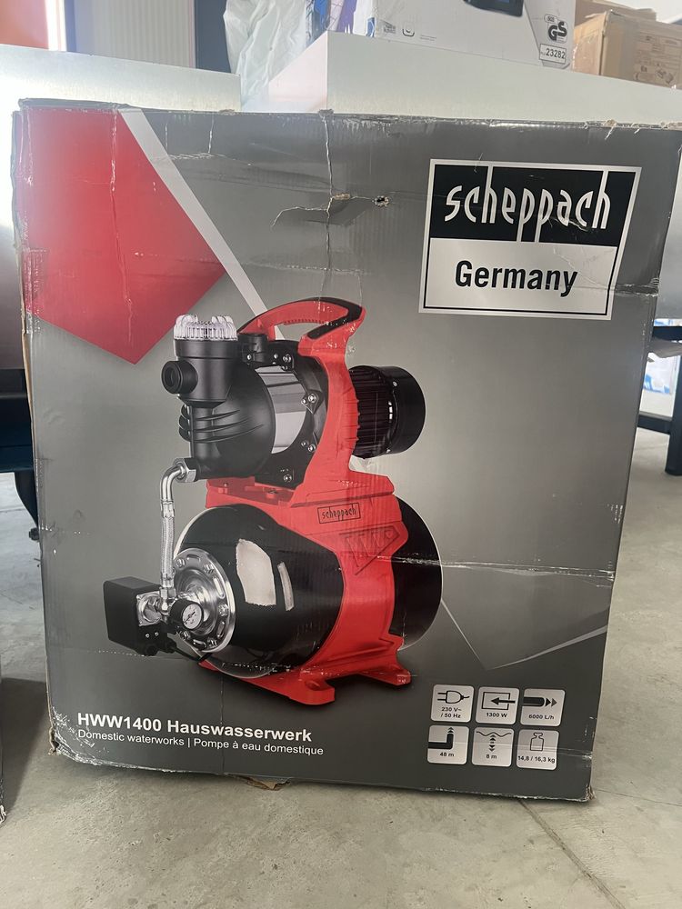 Хидрофор Scheppach 1300W , 1000W , Güde 600W