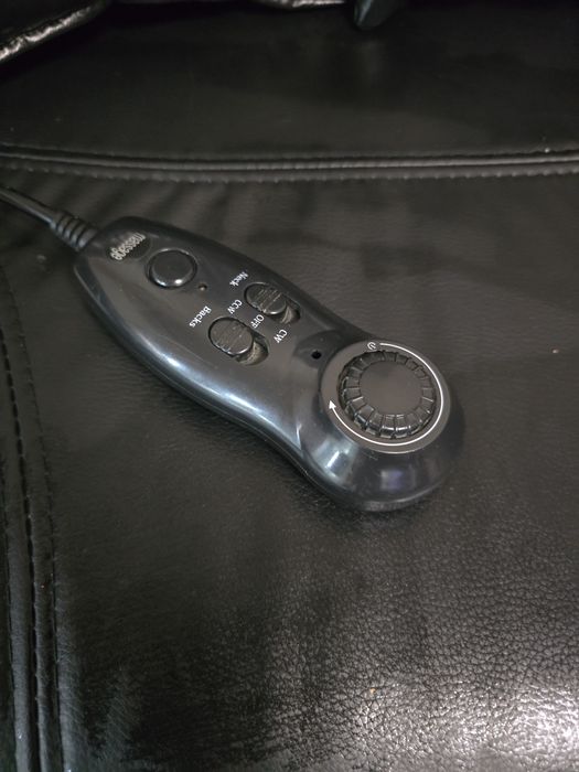 Масажен стол черен