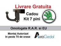 Carlig Remorcare Skoda Octavia II Combi 2004-2013 - Omologat RAR si EU