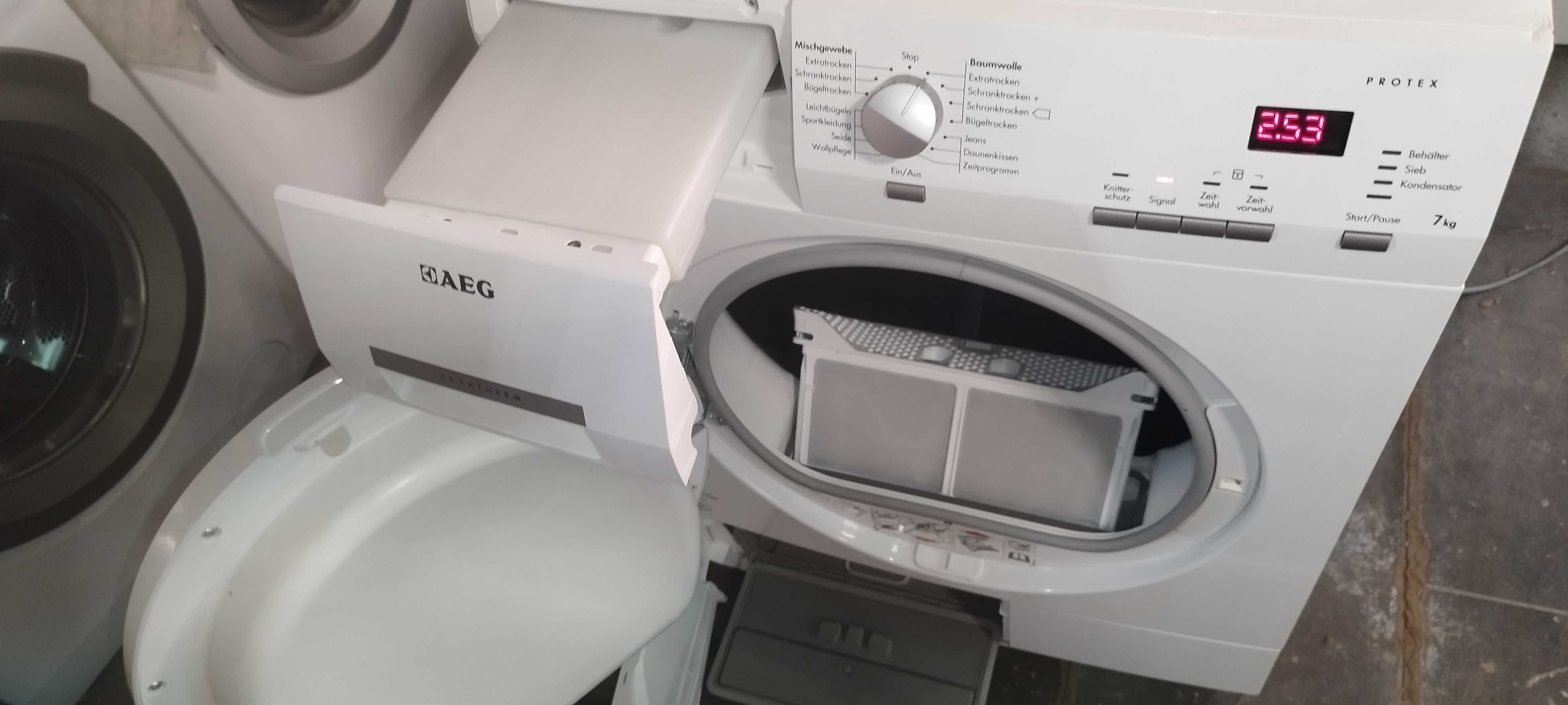 Сушилня AEG T6537EXAH3 A++ 7kg внос от Германия