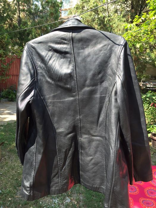 Geaca de piele, dama, marimea M