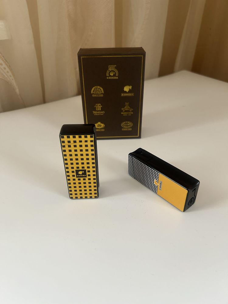 Луксозни запалки Cohiba – 2 модела, турбо пламък