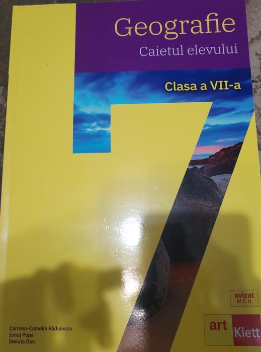 Caietul elevului de geografie clasa a 7 a
