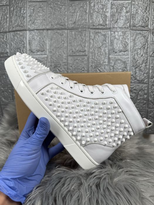 Christian Louboutin White Alb High