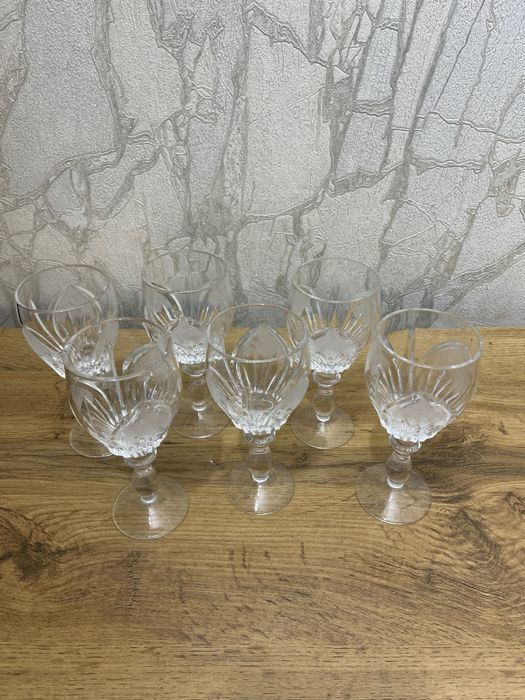 Фужеры хрустальные