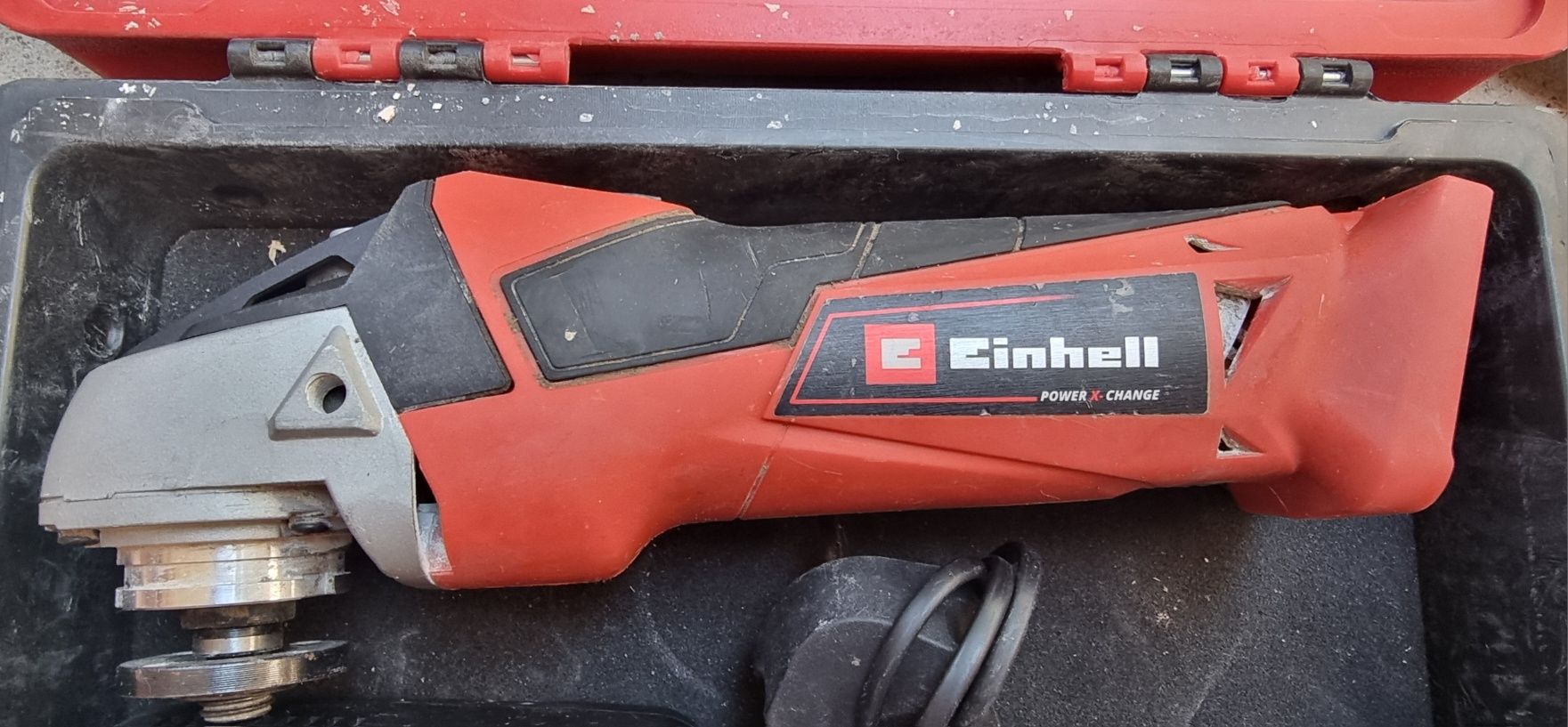 Ъглошлайф  Einhell 18v с зарядно и батерия