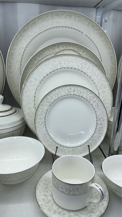 Сервиз на 12 персон WASEELA , предметов: 100, столовый, фарфор