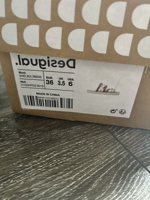 Șlapi Desigual, marimea 36, noi cu eticheta