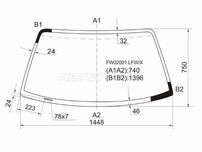 Стекло лобовое TOYOTA RAV4 SXA1# 3/5D 94-00 Toyota Rav 4