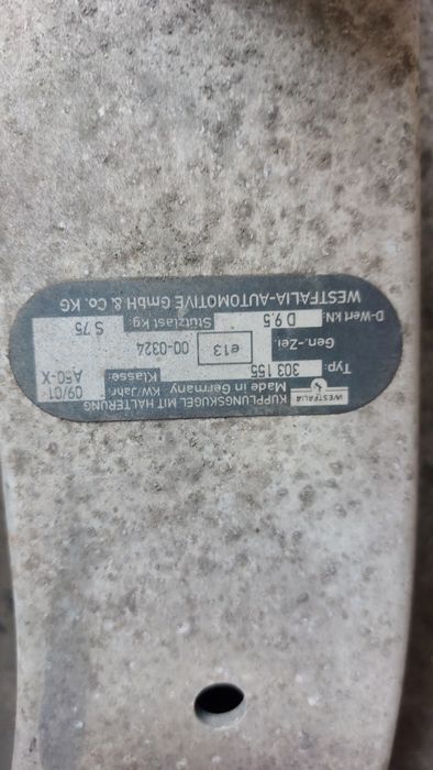 Carlig tractiune BMW E 46