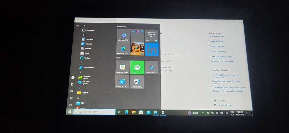Microsoft Surface Tableta  1514 Intel Core i5-3317U 4GB RAM 128GB