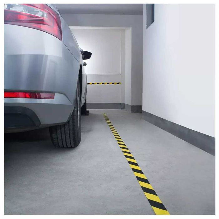 Banda reflectorizantă de marcare, adeziv poliacrilic, autoadeziva, 10m