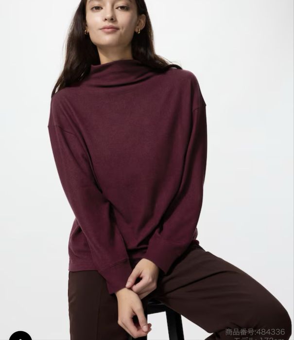 Мягкая кофта из тонкого флиса Uniqlo