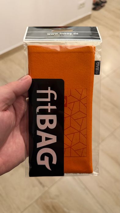 Husa tip sleeve fitBAG Alcantara iPhone 17 Pro Max