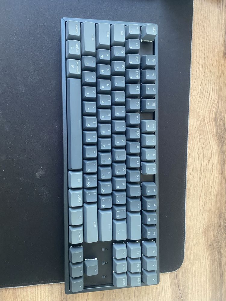 Клавиатура Keychron K8 blue swich