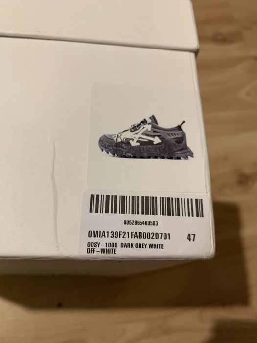 Vand Off -white Odsy 1000 ,,dark grey,,