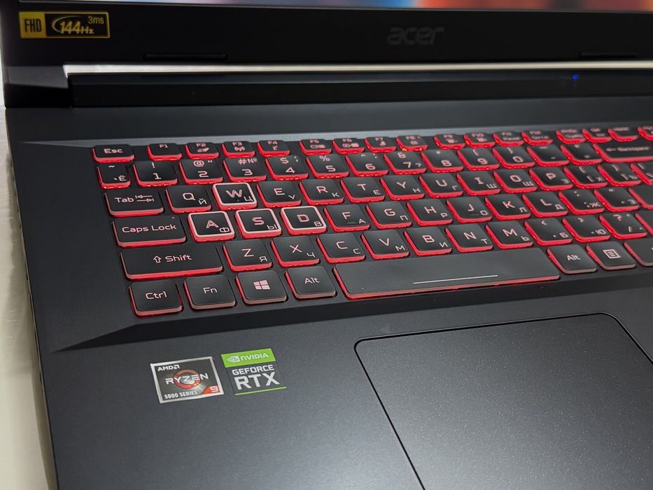 Acer Nitro / RTX:3080 /2025г/ Ryzen 9 Игровой Ноутбук