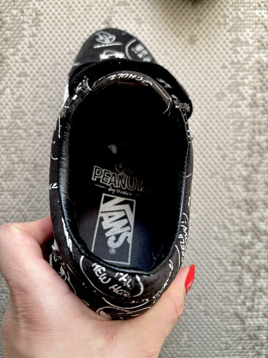 Tenisi Vans Old Skool X Peanuts Snoopy Black White