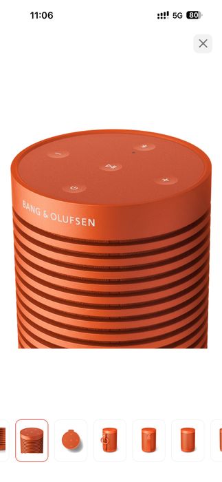 Портативная колонка Bang & Olufsen BeoSound Explore оранжевый