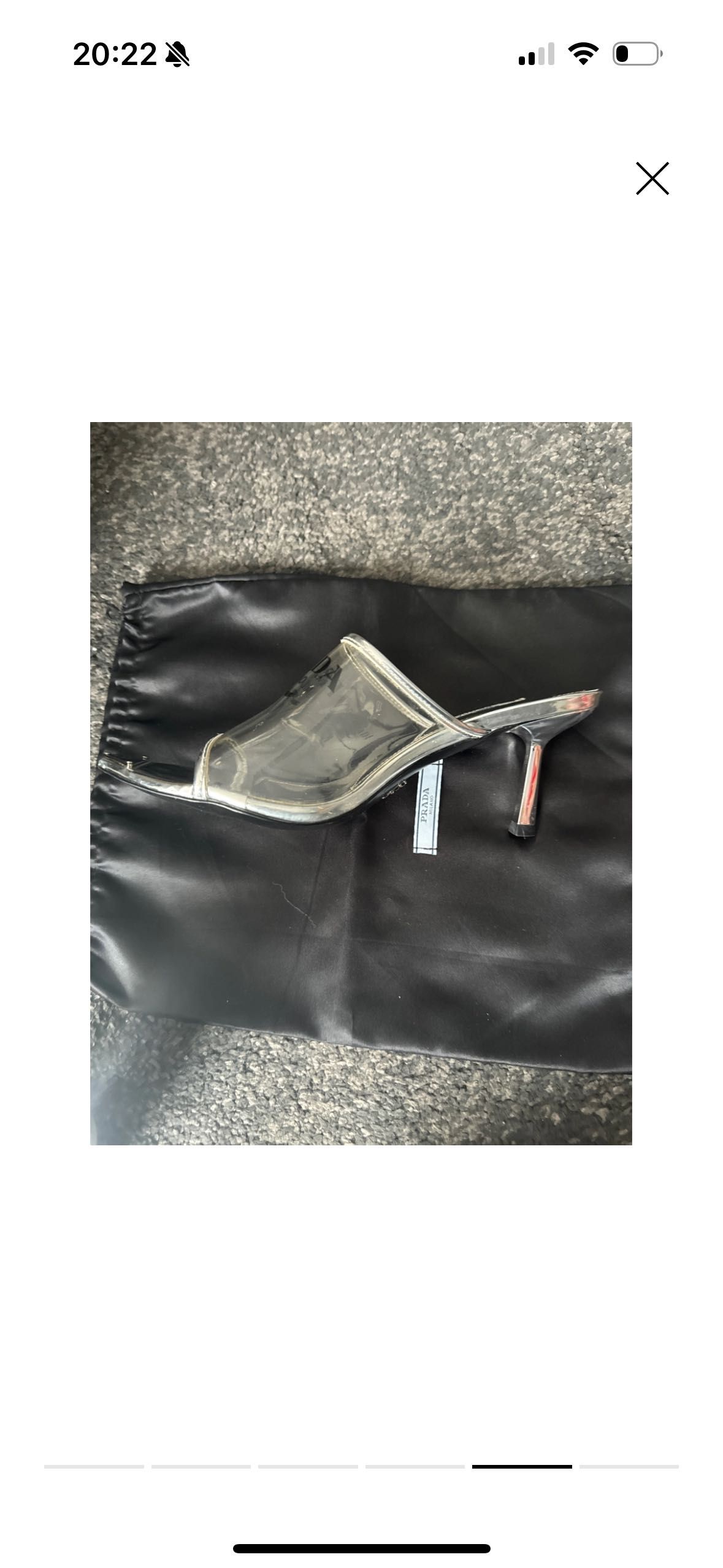 Чехли на ток PRADA