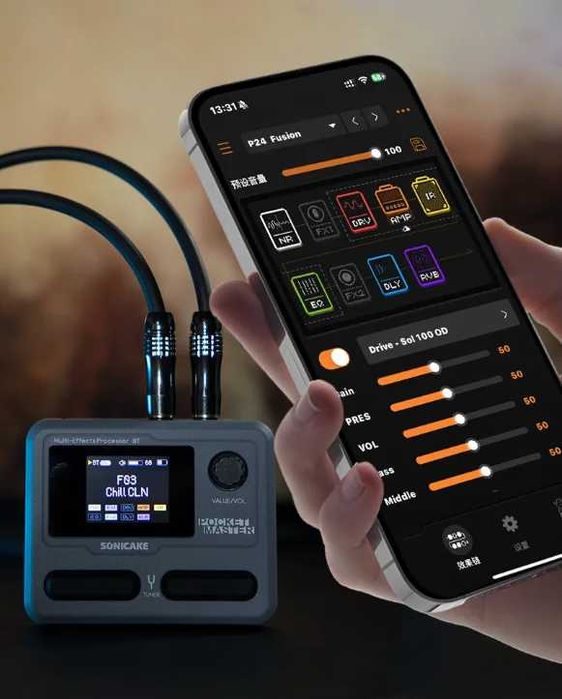 Sonicake Pocket Master QME-10 – мултиефекти процесор в джобен формат