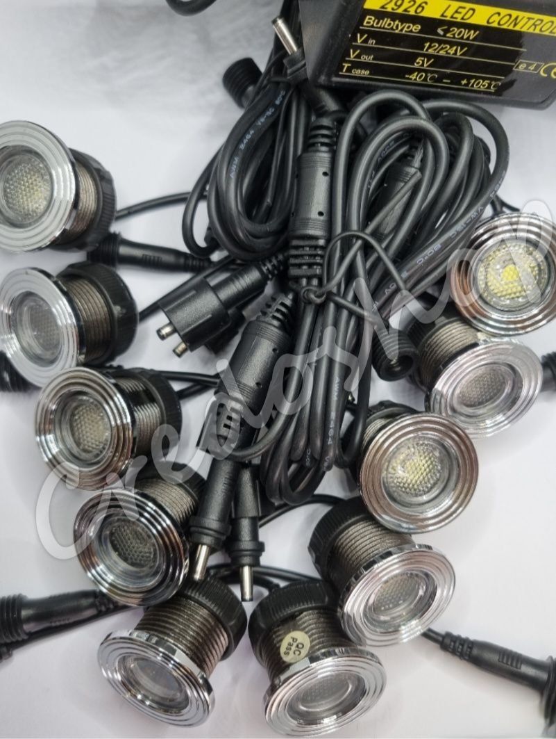 ПРОМО!!! Универсални Led smd днeвни светлини 10w drl, бели