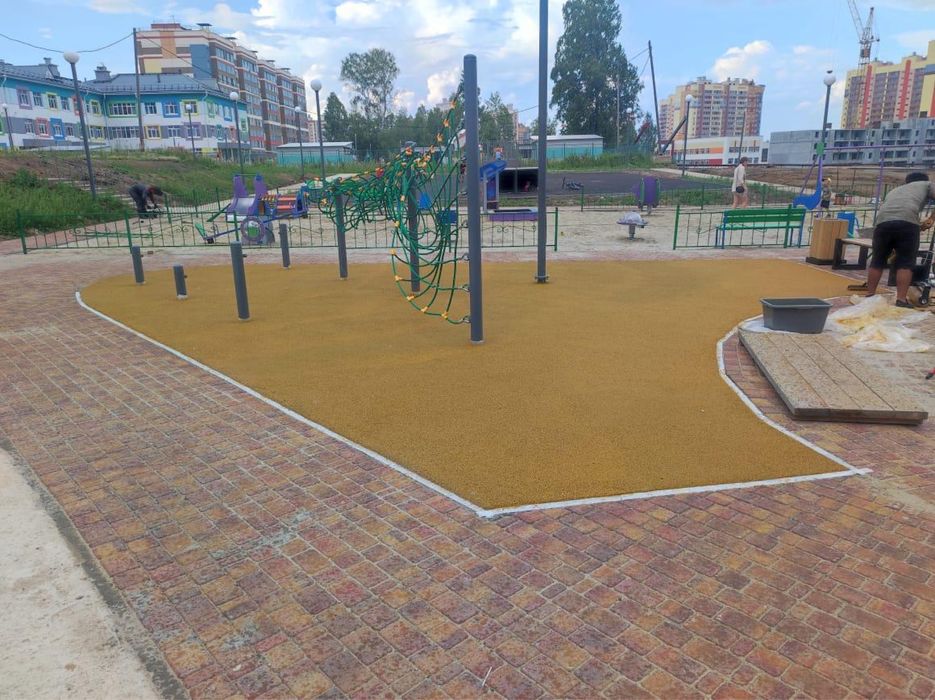 Тартановое резиновое покрытие!