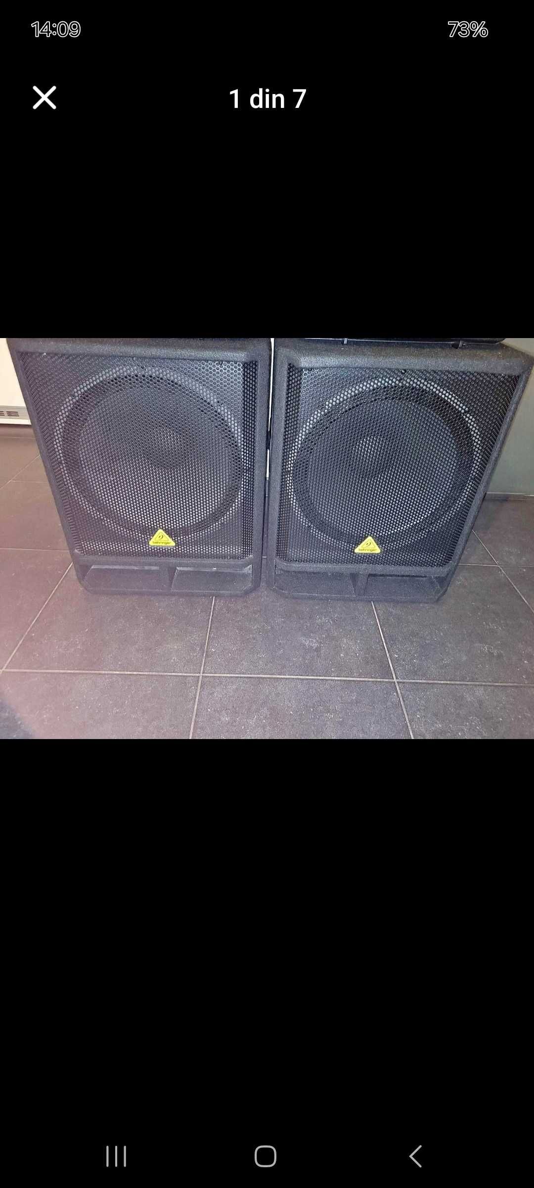 Boxen originale behringer pasive