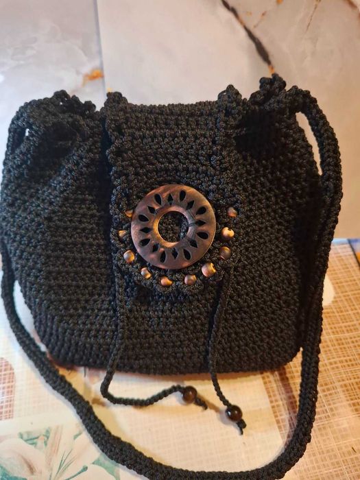 ръчно плетена чанта
