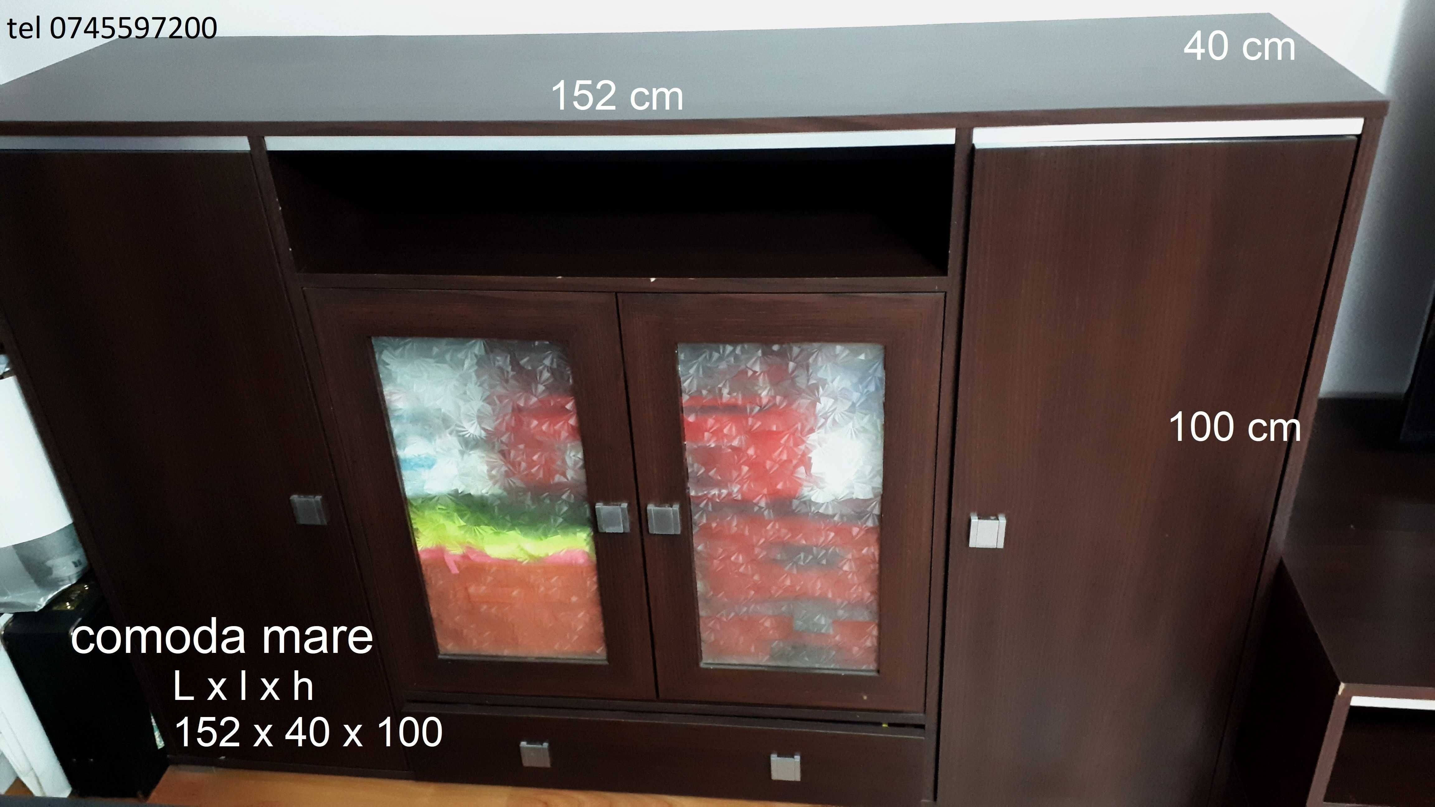 Mobila pentru living sau birou, 3 corpuri