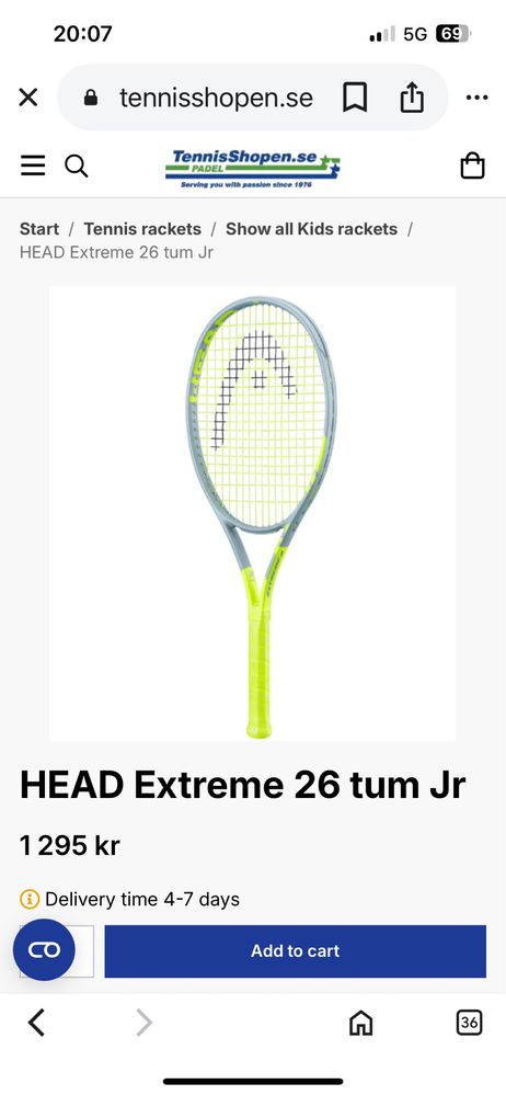 HEAD GRAPHENE 360+ Extreme team