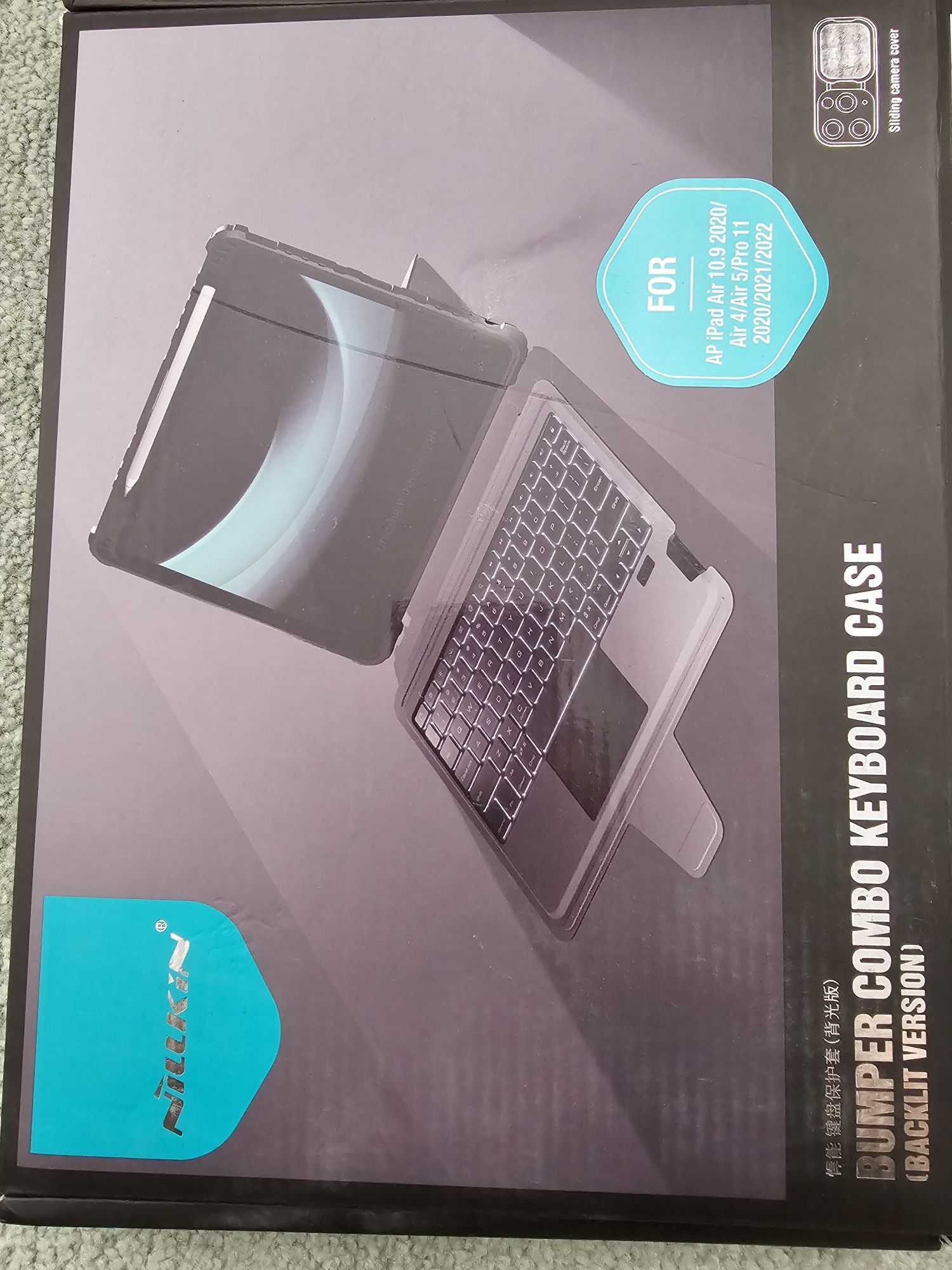 Husa cu tastatura Nillkin Bumper Combo pentru Apple iPad 10.9, Pro 11