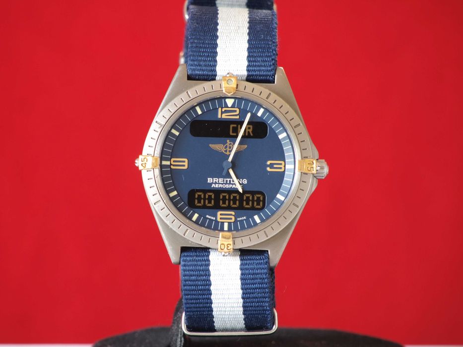 Breitling Aerospace Titanium NASA WATCH, раритетен Часовник