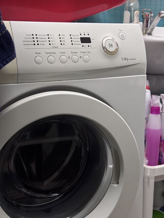Прожается стиральная машина Samsung 5кг бу