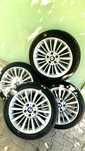 Set jante originale bmw + cauciucuri Pirelli R18