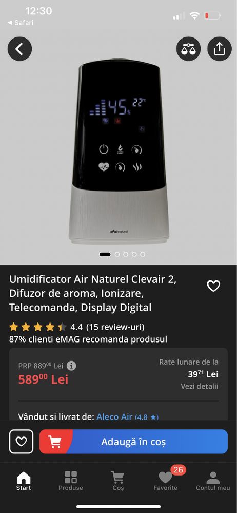 Umidificator Air&Me