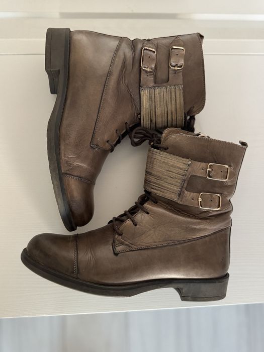 Ghete de piele Enzo Bertini 37/24 cm