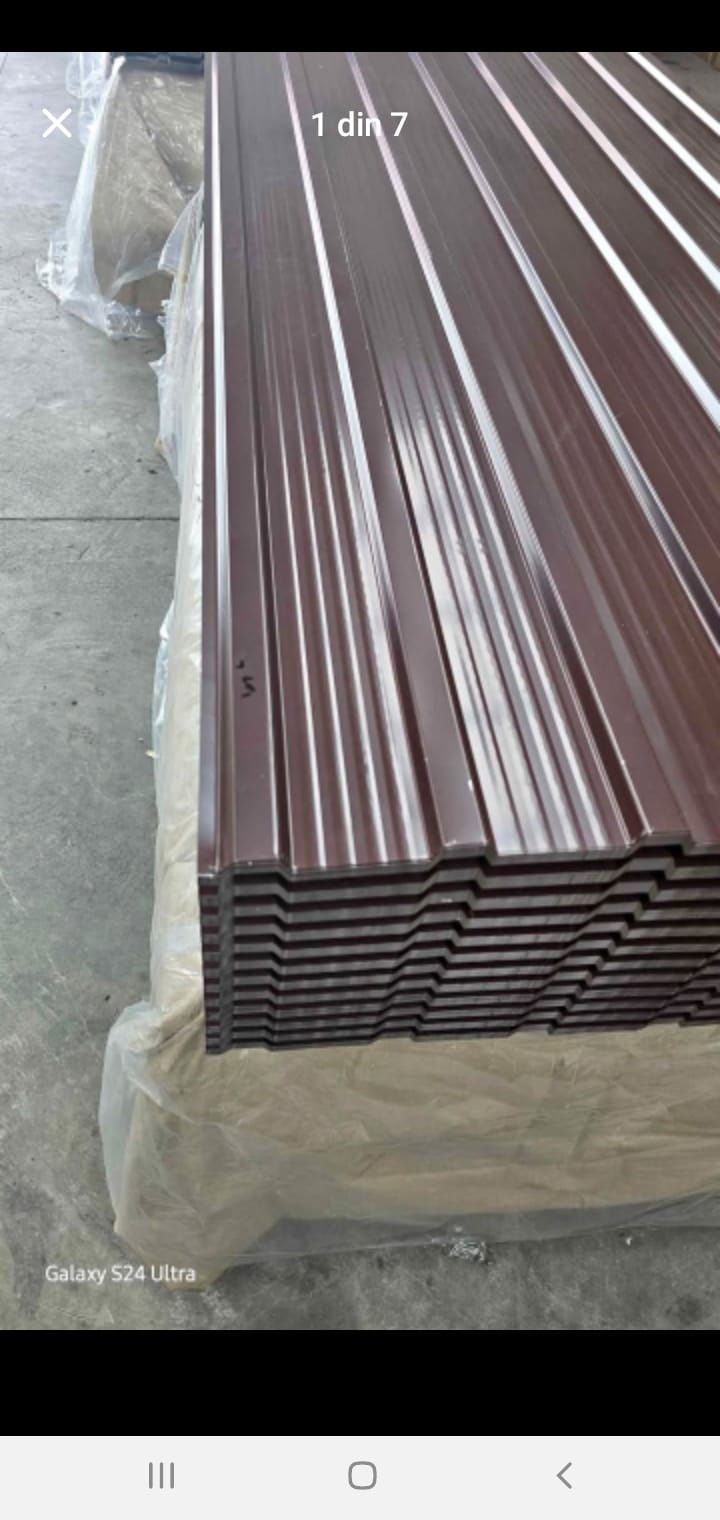 tabla cutata zincata  vopsita