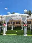 Pavilion 3x3 m cu prelata