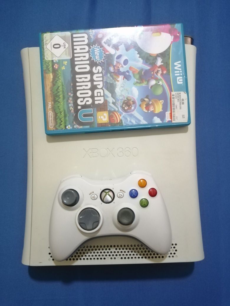 Consola xbox 360 maneta si jocuri