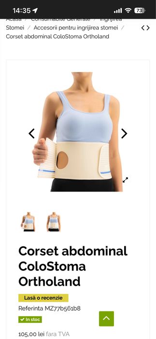 Brau pentru colostoma