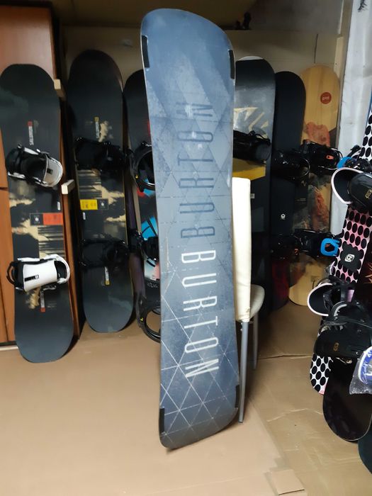 Placa snowboard Burton 157 cm double wide cu legaturi Burton L/XL