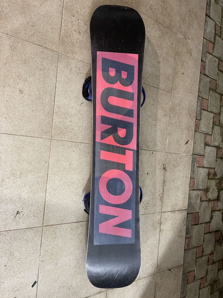 Vand placa BURTON Process 162 + legaturi Cartel EST