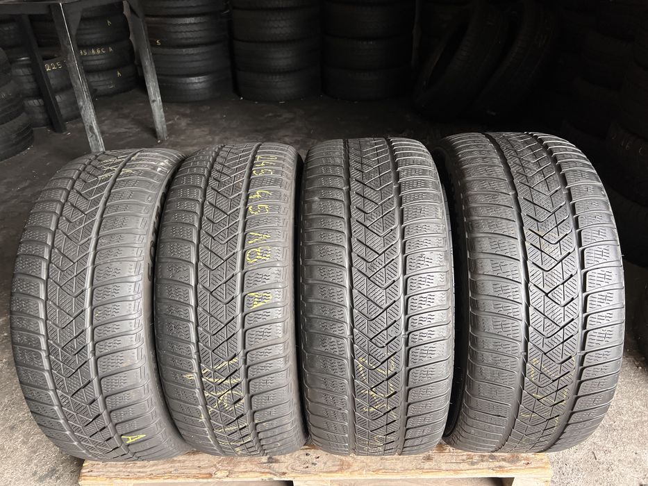 4 anvelope iarna 275/40/18 + 245/35/18 , Pirelli , DOT 2021 !