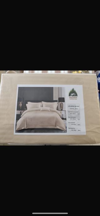 Lenjeri pat damasc dimensiune 180 *200 cm  preț 150 ron