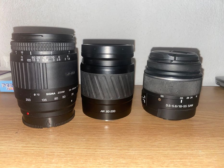 Aparat foto SONY a550+7 obiective NEGOCIABIL