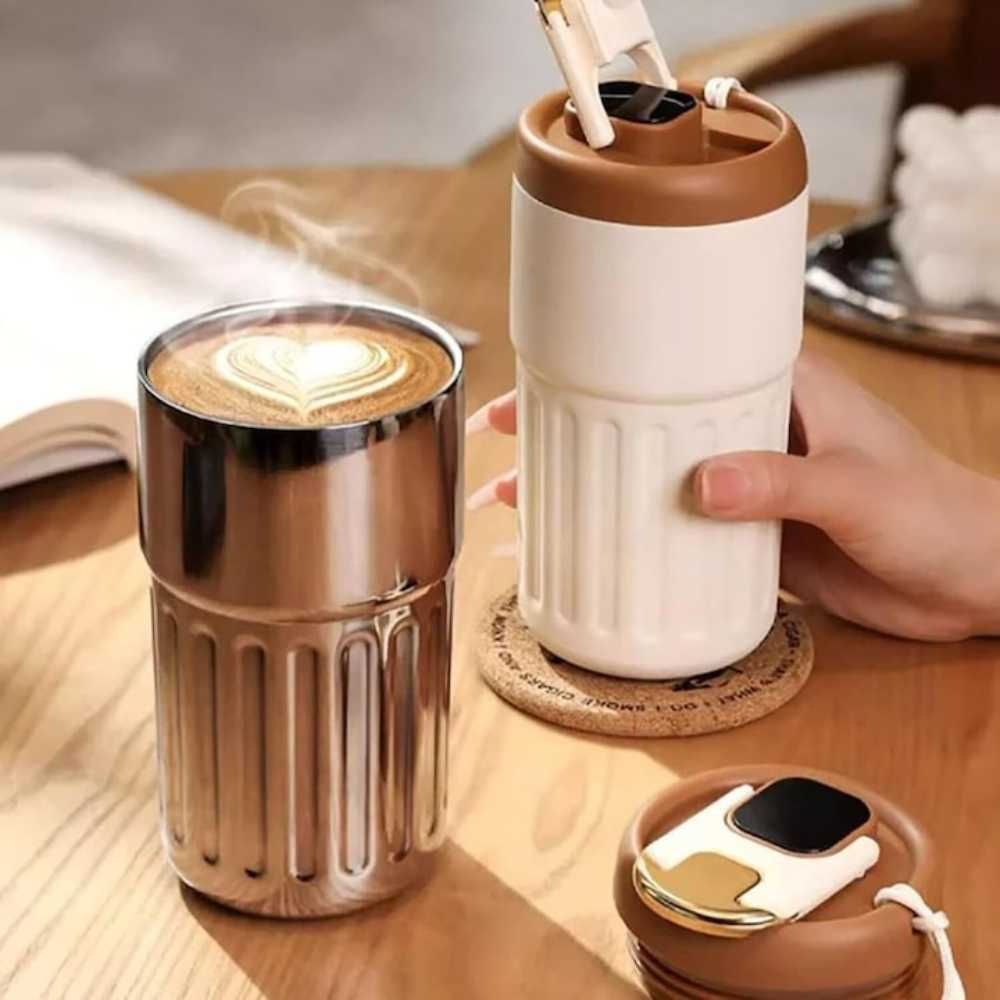 Termos cu afisaj digital al temperaturii – 450ml