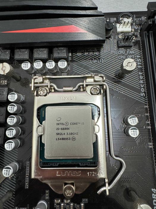 Kit I5 6600K+Gigabyte Z270+48GB DDR4+Cooler Master ML Lite 120