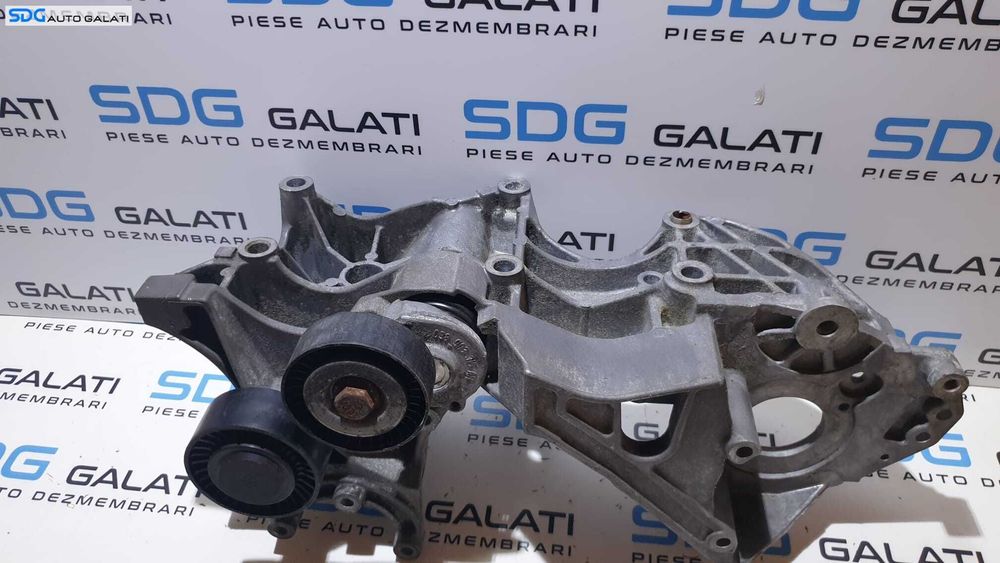 Suport Alternator Accesorii Motor cu Rola Intinzatoare Curea Audi Q5 2.0 TDI CAHA CAHB CAGA CAGB 2009 - 2018 Cod 03L903139H